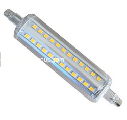 China LED R7S 10W 118MM 360degree New Slim Ceramic or plastic clear body High Lumen supplier