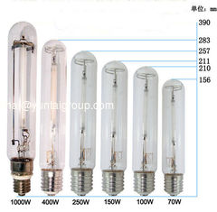 China 70w/150w/250w/400W E27/E40 High pressure sodium lamps supplier