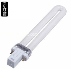 China Cnlight  uv gel lamp 365nm 9w  G23   145mm   uv nail lamp supplier