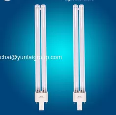 China Sewage treatment uv ultraviolet germicidal lamp 24w H type cnlight supplier