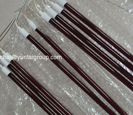 China infrared quartz heater replacement lamp,Ruby red heat tube 300-1000w supplier
