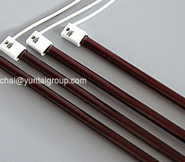 China infrared quartz heater replacement lamp,Ruby red heat tube 300-1000w supplier
