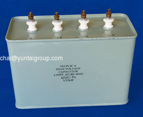 China 6.5uf 4500v uv lamp capacitor for uv machine High Quality Capacitor  uv capacitor supplier