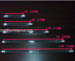 China Ultraviolet lamp 254nm 4w T5 135mm UV Germicidal Lamps ,UVC lamp tube for sterilization supplier