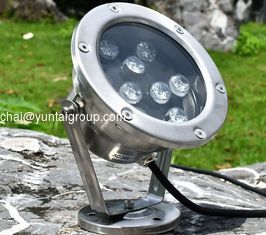 China LED underwater light 6W12w18w  swimming pool lightfishpond landscape fountain light waterproof colorful spotlights supplier