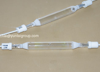 China gallium uv lamps 120mm 220v uv iodine gallium 2kw high pressure ultraviolet curing lamp supplier