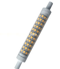 China LED R7S Ceramic 10W 118MM ceramic  360degree led BUlb r7s 118mm 10w led corn light supplier