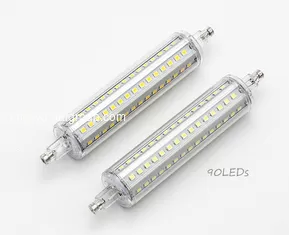 China LED R7S 10W 135mm New Slim Ceramic or plastic clear body High Lumen supplier