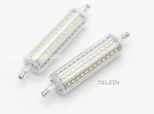 China LED R7S 8W 118mm New Slim Ceramic or plastic clear body High Lumen supplier