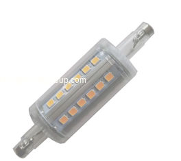 China LED R7S 4W 78mm New Slim Ceramic or plastic clear body High Lumen supplier