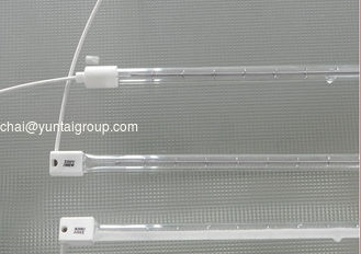 China 1000w  Quartz heating lamp tube , Infrared halogen heating lamp heat lamp quartz tube supplier