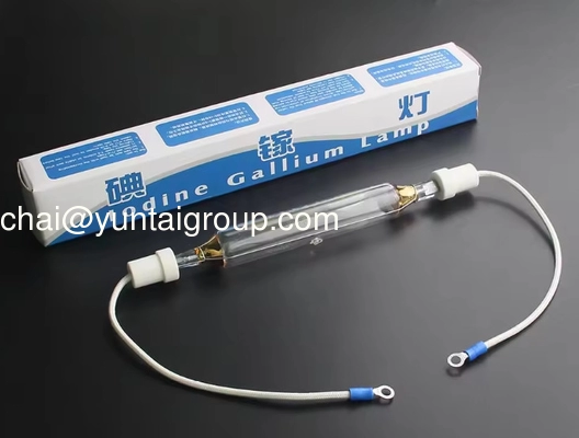 270mm 380v 5kw ultraviolet gallium light for uv curing system,uv lamp ,	 Iodine Gallium light supplier