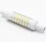 LED R7S Ceramic 5W 78MM 360degree ceramic  360degree led BUlb r7s  led corn light supplier