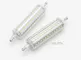 LED R7S 8W 118mm New Slim Ceramic or plastic clear body High Lumen supplier