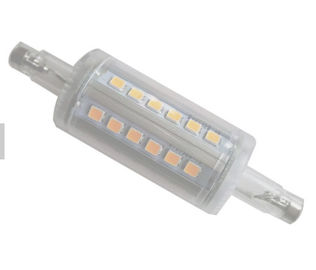 LED R7S 4W 78mm New Slim Ceramic or plastic clear body High Lumen supplier