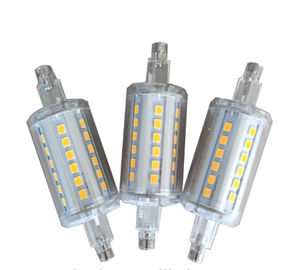 LED R7S 5W 78MM 360degree New Slim Ceramic or plastic clear body High Lumen supplier