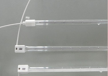 1000w  Quartz heating lamp tube , Infrared halogen heating lamp heat lamp quartz tube supplier